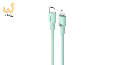 Kabel Havit Typ C-Lightning CB6281 1.0m (zielony) Kabel Havit Typ C-Lightning CB6281 1.0m (zielony)