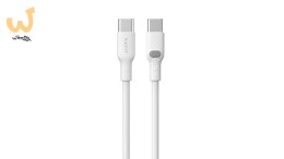Kabel Havit Typ C-Typ C CB6280 (biały; 100cm)