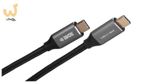 Kabel IBOX IKUMTC31G2 (USB typu C - USB typu C ; 1m; kolor czarny) Kabel IBOX IKUMTC31G2 (USB typu C - USB typu C ; 1m; kolor czarny)