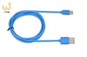 Kabel IBOX IKUMTCB (USB 2.0 typu A - USB typu C ; 1m; kolor niebieski)