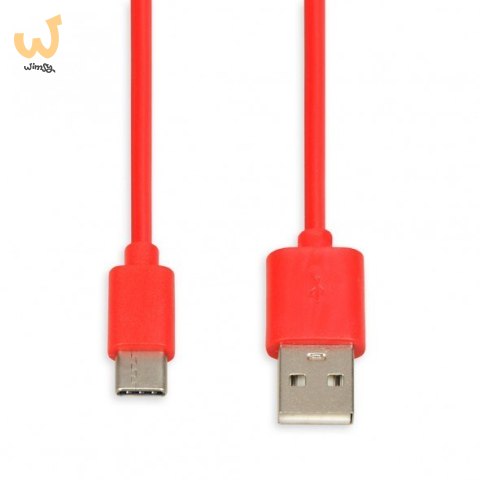 Kabel IBOX IKUMTCR (USB 2.0 typu A - USB typu C ; 1m; kolor czerwony) Kabel IBOX IKUMTCR (USB 2.0 typu A - USB typu C ; 1m; kolor czerwony)