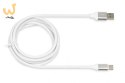 Kabel IBOX IKUMTCWQC (USB 2.0 typu A - USB typu C ; 1,5m; kolor biały)
