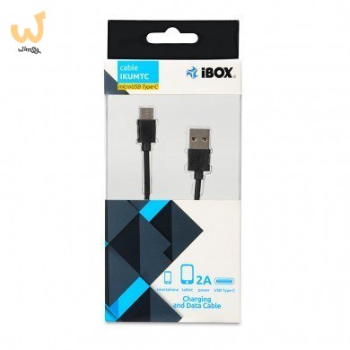 Kabel IBOX USB TYP-C, 2A 1M IKUMTC (USB 2.0 typu A M - USB typu C M; 1m; kolor czarny) Kabel IBOX USB TYP-C, 2A 1M IKUMTC (USB 2.0 typu A M - USB typu C M; 1m; kolor czarny)