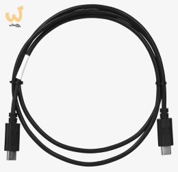 Kabel Lanberg CA-CMCM-10CU-0010-BK (USB typu C - USB typu C ; 1m; kolor czarny)