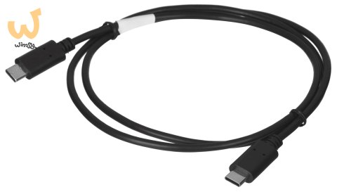 Kabel Lanberg CA-CMCM-10CU-0010-BK (USB typu C - USB typu C ; 1m; kolor czarny) Kabel Lanberg CA-CMCM-10CU-0010-BK (USB typu C - USB typu C ; 1m; kolor czarny)