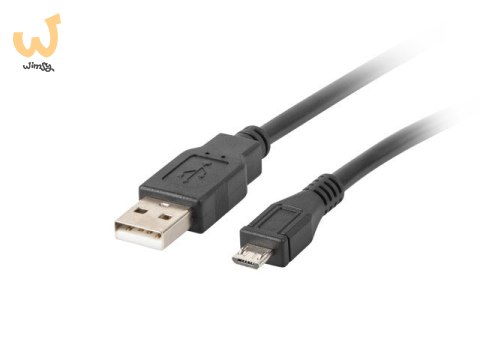 Kabel Lanberg CA-USBM-10CC-0010-BK (USB 2.0 M - Micro USB M; 1m; kolor czarny) Kabel Lanberg CA-USBM-10CC-0010-BK (USB 2.0 M - Micro USB M; 1m; kolor czarny)