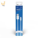 Kabel SAVIO CL-125 (USB typu C - USB 2.0 typu A ; 1m; kolor biały)