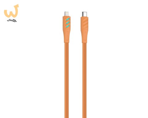 Kabel do ładowania Havit Typ C CB6255 pomarańczowy Kabel do ładowania Havit Typ C CB6255 pomarańczowy