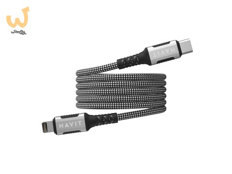 Kabel magnetyczny Havit Typ C-Lightning (czarny) Kabel magnetyczny Havit Typ C-Lightning (czarny)