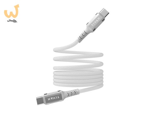 Kabel magnetyczny Havit Typ C-Typ C CB6297 (biały) Kabel magnetyczny Havit Typ C-Typ C CB6297 (biały)