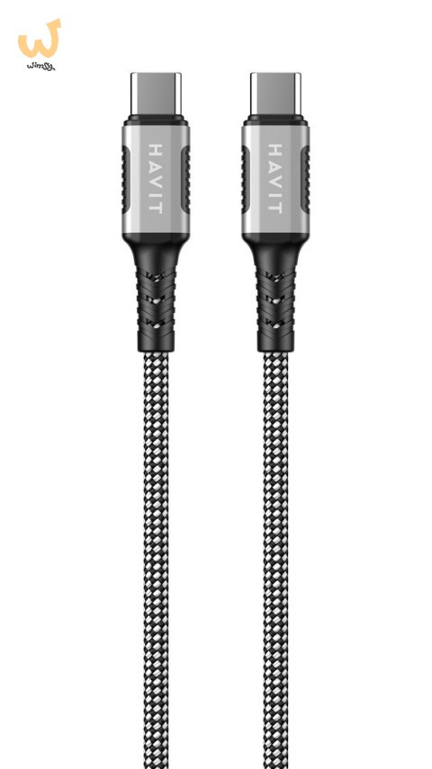 Kabel magnetyczny Havit Typ C-Typ C CB6297 czarny Kabel magnetyczny Havit Typ C-Typ C CB6297 czarny