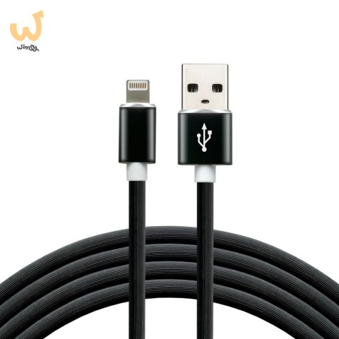 Kabel zasilający everActive CBS-1IB (USB - Lightning ; 1m; kolor czarny) Kabel zasilający everActive CBS-1IB (USB - Lightning ; 1m; kolor czarny)