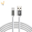 Kabel zasilający everActive CBS-1MW (USB - Micro USB ; 1m; kolor biały)