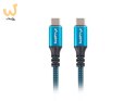 LANBERG KABEL USB-C M/M 4.0 0.5M 100W 8K 30HZ CA-CMCM-45CU-0005-BK