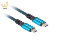 LANBERG KABEL USB-C M/M 4.0 0.5M 100W 8K 30HZ CA-CMCM-45CU-0005-BK