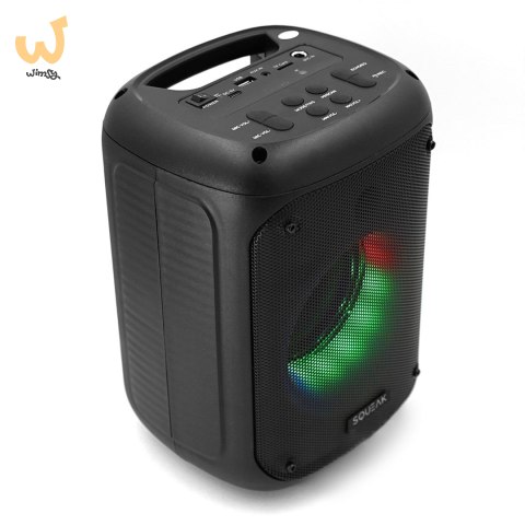 SQUEAK GŁOŚNIK KARAOKE BEATFLOW BLUETOOTH 5.0 + EDR, RADIO FM, MICROSD, AUX, USB SQ1005 SQUEAK GŁOŚNIK KARAOKE BEATFLOW BLUETOOTH 5.0 + EDR, RADIO FM, MICROSD, AUX, USB SQ1005