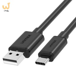 UNITEK KABEL USB-A 2.0 - USB-C, 2M, C14068BK