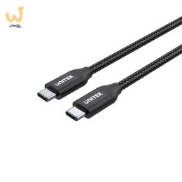 UNITEK KABEL USB-C - USB-C, PD 100W, C14059BK