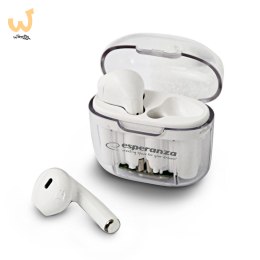 ESPERANZA SŁUCHAWKI DOUSZNE BLUETOOTH TWS ANTHE WHITERDERA EH237W
