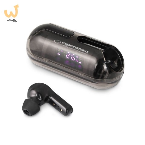 ESPERANZA SŁUCHAWKI DOUSZNE BLUETOOTH TWS DAPHNIS EH239K ESPERANZA SŁUCHAWKI DOUSZNE BLUETOOTH TWS DAPHNIS EH239K