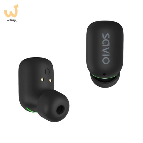 SAVIO BEZPRZEWODOWE SŁUCHAWKI BLUETOOTH 5.1 IPX5 TWS-09 SAVIO BEZPRZEWODOWE SŁUCHAWKI BLUETOOTH 5.1 IPX5 TWS-09