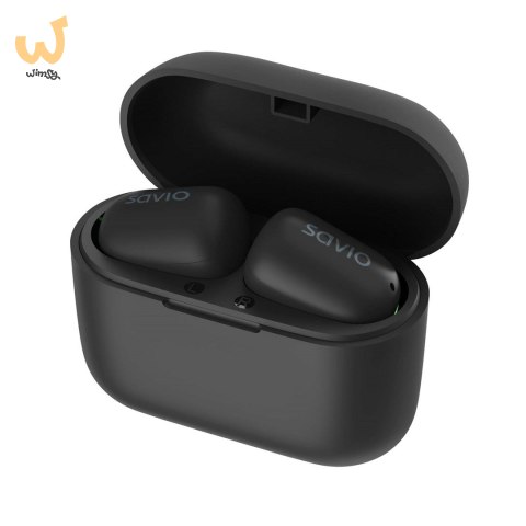 SAVIO BEZPRZEWODOWE SŁUCHAWKI BLUETOOTH 5.1 IPX5 TWS-09 SAVIO BEZPRZEWODOWE SŁUCHAWKI BLUETOOTH 5.1 IPX5 TWS-09