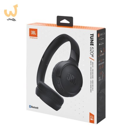 Słuchawki JBL TUNE 520 BT (black, bezprzewodowe, nauszne) Słuchawki JBL TUNE 520 BT (black, bezprzewodowe, nauszne)