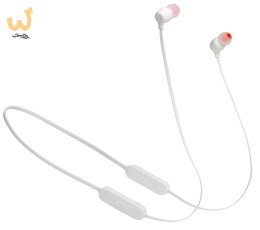 Słuchawki JBL Tune 125BT (białe, bezprzewodowe, douszne)