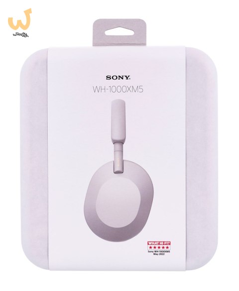 Słuchawki Sony WH-1000XM5 nauszne bluetooth srebrne Słuchawki Sony WH-1000XM5 nauszne bluetooth srebrne