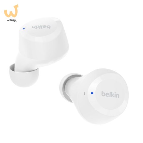 Słuchawki bezprzewodowe douszne Belkin SoundForm Bolt True Wireless Earbuds BT5.2 IPX4 White