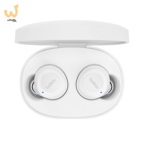 Słuchawki bezprzewodowe douszne Belkin SoundForm Bolt True Wireless Earbuds BT5.2 IPX4 White Słuchawki bezprzewodowe douszne Belkin SoundForm Bolt True Wireless Earbuds BT5.2 IPX4 White