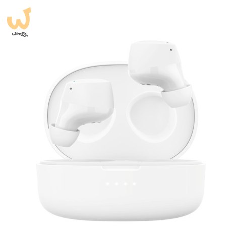 Słuchawki bezprzewodowe douszne Belkin SoundForm Bolt True Wireless Earbuds BT5.2 IPX4 White Słuchawki bezprzewodowe douszne Belkin SoundForm Bolt True Wireless Earbuds BT5.2 IPX4 White