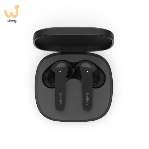 Słuchawki bezprzewodowe douszne Belkin SoundForm Flow Noise Cancellation Earbuds ANC BT5.2 IPX5 Black Słuchawki bezprzewodowe douszne Belkin SoundForm Flow Noise Cancellation Earbuds ANC BT5.2 IPX5 Black