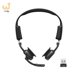 Słuchawki bezprzewodowe kostne Shokz OpenMeet mic-ANC USB-C + adapter USB-A czarne