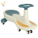 Jeździk grawitacyjny świecące koła LED z muzyką grający 76cm niebiesko-biały max 100kg
