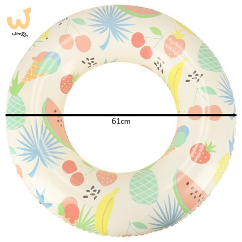 Kółko do pływania dmuchane BESTWAY 36014 owoce 61cm Kółko do pływania dmuchane BESTWAY 36014 owoce 61cm