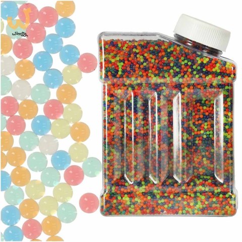 Kulki żelowe wodne hydrożelowe do pistoletu kwiatów multicolour 250g 50 000szt. 7-8mm Kulki żelowe wodne hydrożelowe do pistoletu kwiatów multicolour 250g 50 000szt. 7-8mm