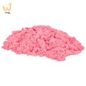 Piasek Kinetyczny 2kg foremki piaskownica zestaw XXL plastyczny kreatywny różowy