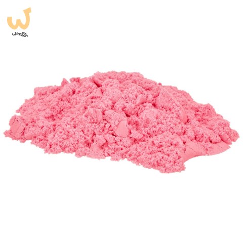 Piasek Kinetyczny 2kg foremki piaskownica zestaw XXL plastyczny kreatywny różowy Piasek Kinetyczny 2kg foremki piaskownica zestaw XXL plastyczny kreatywny różowy