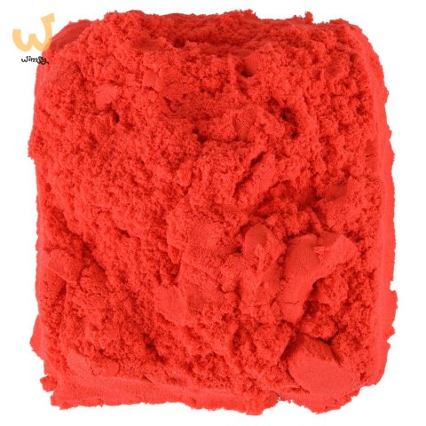Piasek kinetyczny 1kg w woreczku czerwony Piasek kinetyczny 1kg w woreczku czerwony