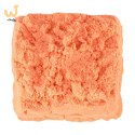 Piasek kinetyczny 1kg w woreczku pomarańczowy