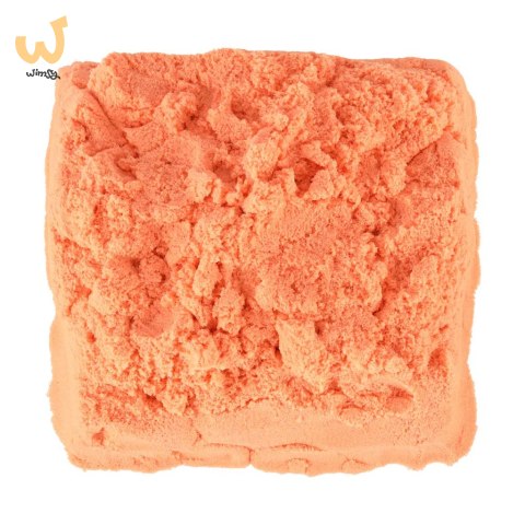 Piasek kinetyczny 1kg w woreczku pomarańczowy Piasek kinetyczny 1kg w woreczku pomarańczowy