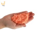 Piasek kinetyczny 1kg w woreczku pomarańczowy
