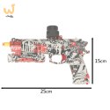 Pistolet na kulki żelowe wodne karabin zasilanie akumulatorowe USB + okulary 550szt. 7-8mm