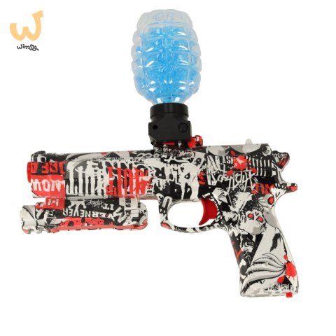 Pistolet na kulki żelowe wodne karabin zasilanie akumulatorowe USB + okulary 550szt. 7-8mm Pistolet na kulki żelowe wodne karabin zasilanie akumulatorowe USB + okulary 550szt. 7-8mm