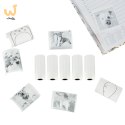 Rolki papier wkład samoprzylepny termiczny do mini drukarki 5,7cmx4,5m 5 sztuk