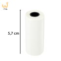 Rolki papier wkład samoprzylepny termiczny do mini drukarki 5,7cmx4,5m 5 sztuk