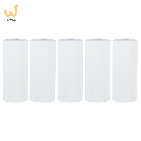 Rolki papier wkład termiczny do mini drukarki 5,7cmx4,5m 5 sztuk