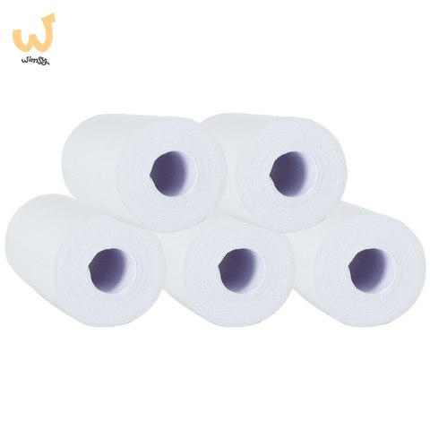 Rolki papier wkład termiczny do mini drukarki 5,7cmx4,5m 5 sztuk Rolki papier wkład termiczny do mini drukarki 5,7cmx4,5m 5 sztuk