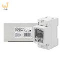 QOLTEC LICZNIK ZUŻYCIA ENERGII JEDNOFAZOWY NA SZYNĘ DIN | 230V | LCD | 2P